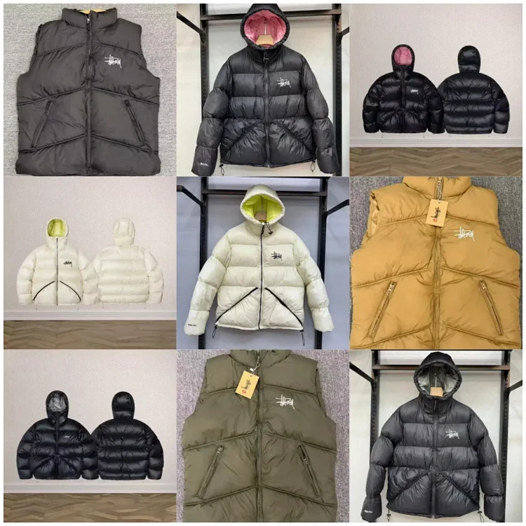 Stussy & Corteiz down jackets and v Clothing