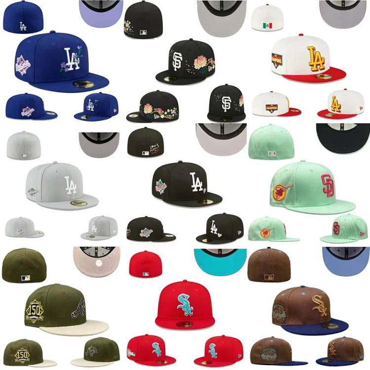 New Era 59FIFTY Fitted Caps 40 styles Accessory