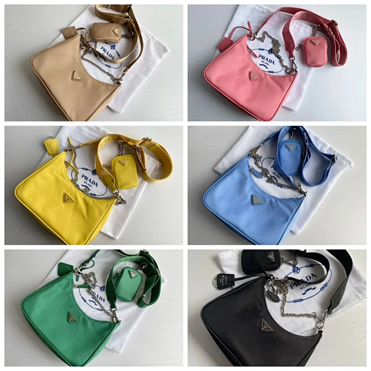 Prada Re-Edition 2000 Nylon Shoulder حقيبة