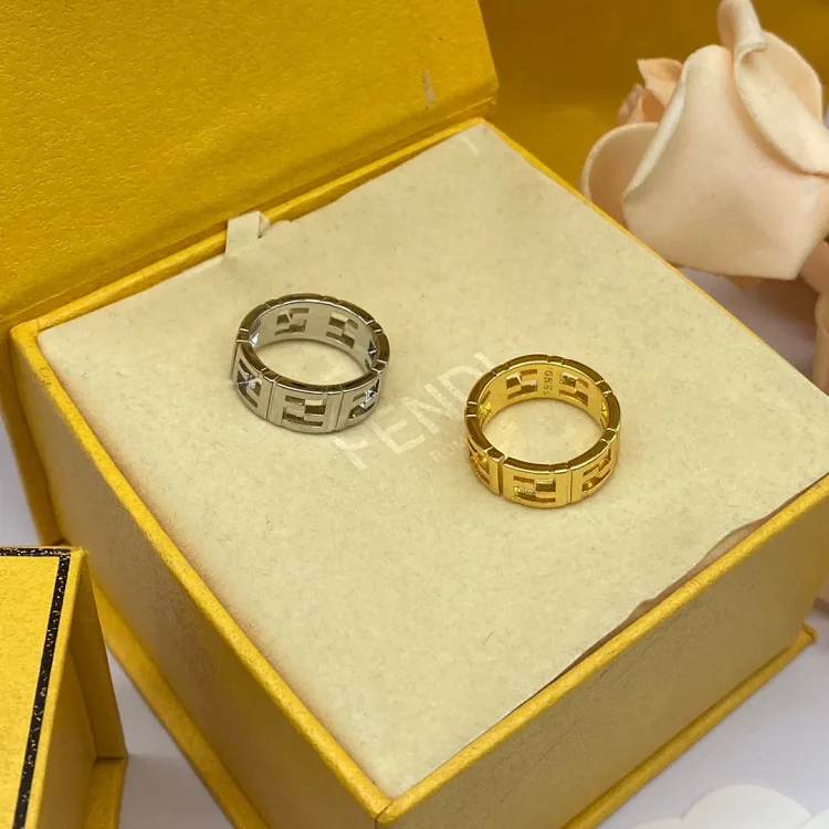 Fendi FF Logo Ring 2 styles Accessory