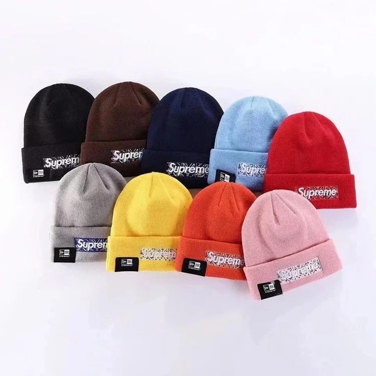 Supreme Box Logo Beanie 8 styles Accessory