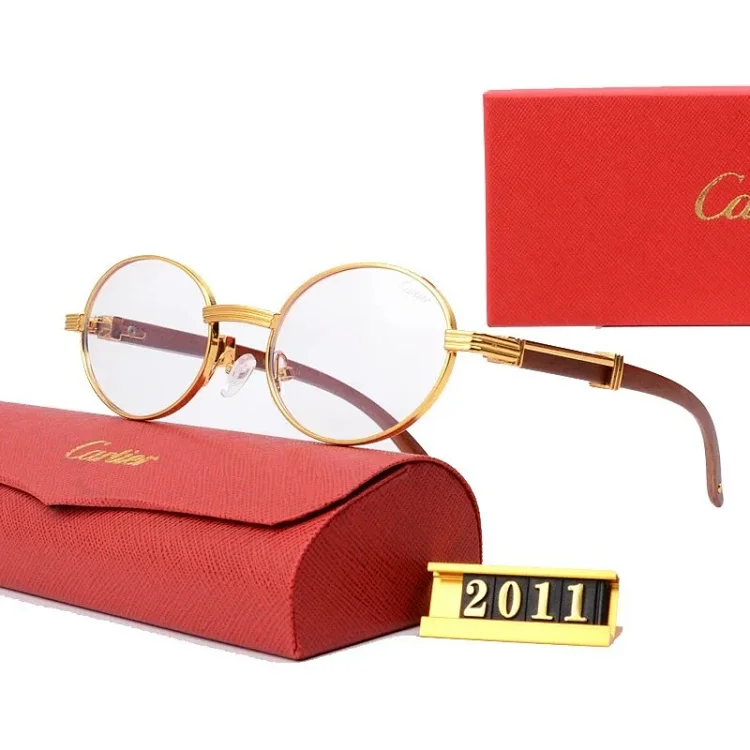 Cartier Round Frame Eye 21 style Glasses