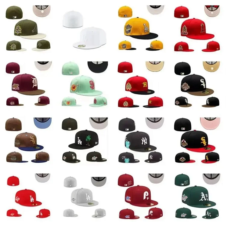 New Era 59FIFTY Fitted Hats 40 styles Accessory