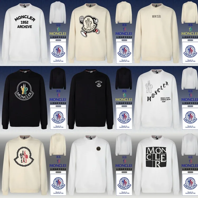 Moncler Sweatshirt Mikina s kapucí