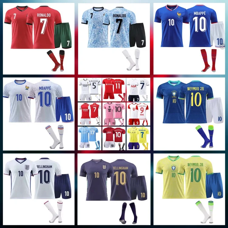 Mbappe Jersey Fotbalový dres