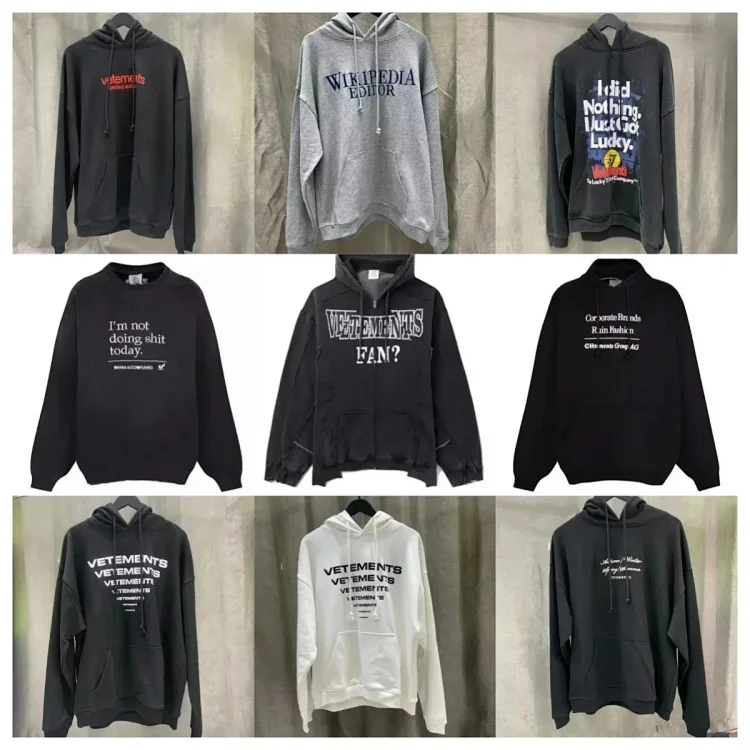 Vetements Mikina s kapucí