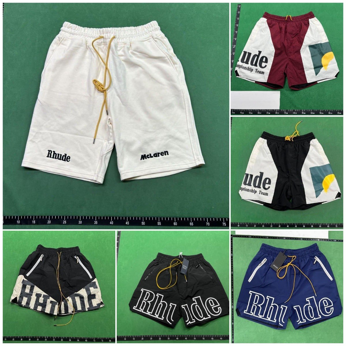 Rhude Track Beach pants Quick Dry Σορτς
