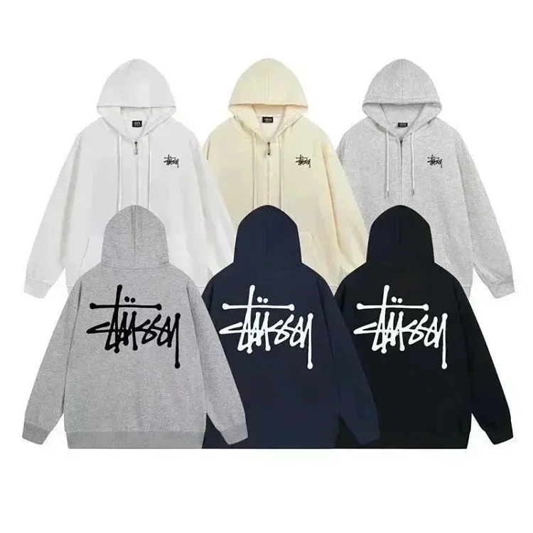 Stussy سترة بغطاء رأس