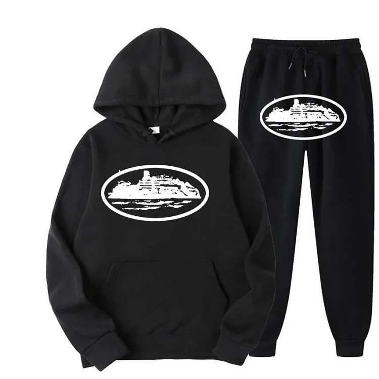 Corteiz Cruise Ship & Joggers Mikina s kapucí