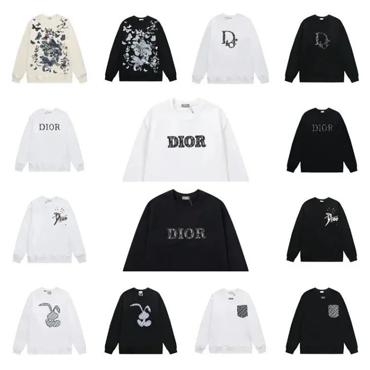 DIOR Sweatshirt Mikina s kapucí