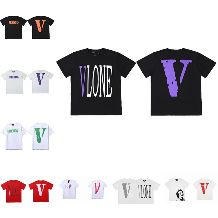 Vlone Tee قميص قصير