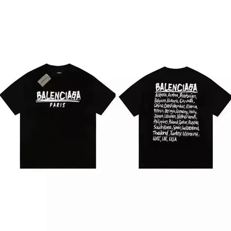 Balenciaga قميص قصير