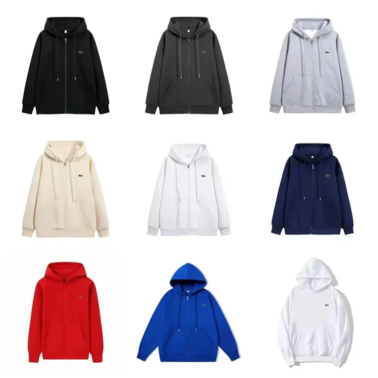 LACOSTE Classic Zip-Up 20 style Hoodie