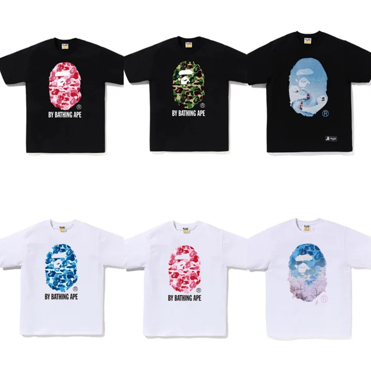 BAPE 1st Camo Big Ape Head 38 s T-shirt