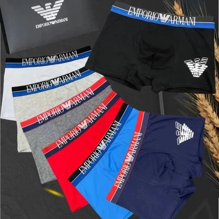EMPORIO ARMANI Eagle Logo Boxer Briefs Trousers