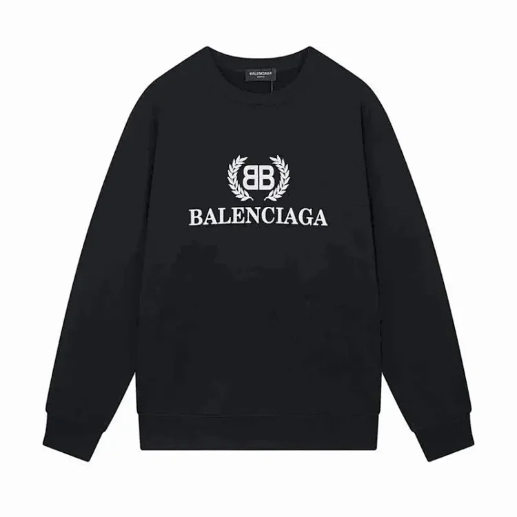 Balenciaga Classic Wheat Ear Print Sweat Hoodie