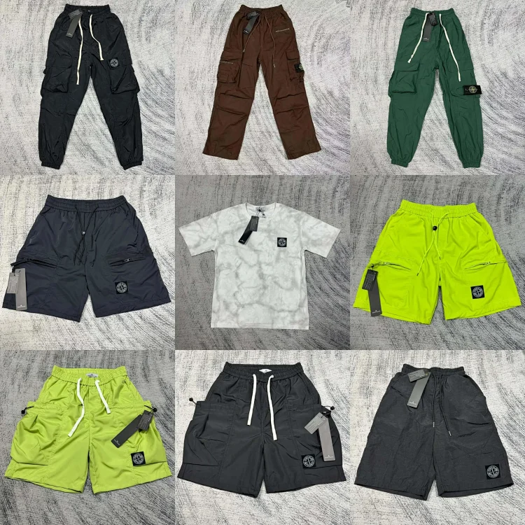 Stone Island s short cargo pants Trousers